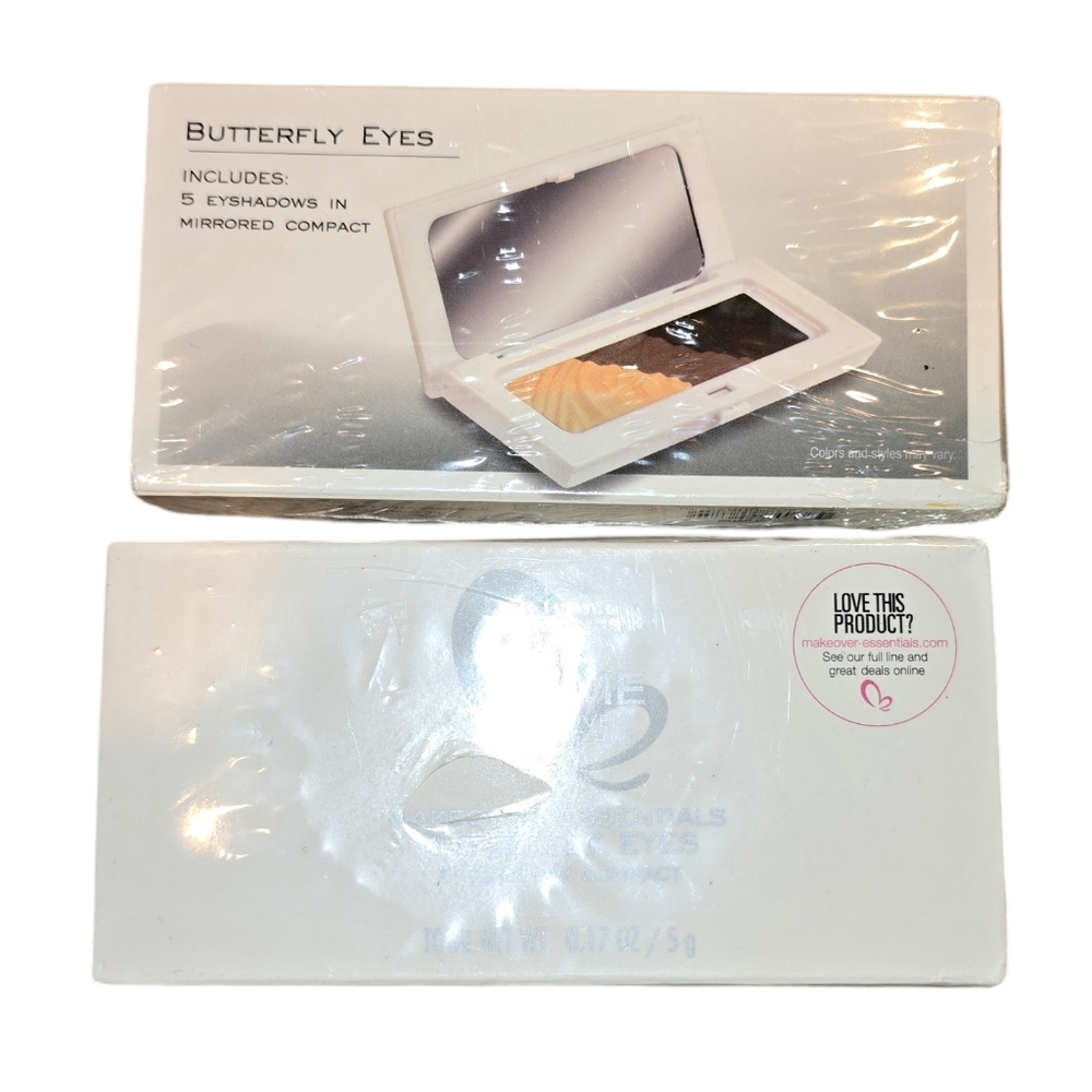 NWT-Makeover Essentials Butterfly Eyes Eyeshadow Compact